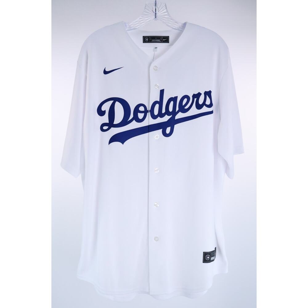 Shohei Ohtani #17 LA Dodgers Stitched Nike Home White Jersey Men's L NWOT Read 8